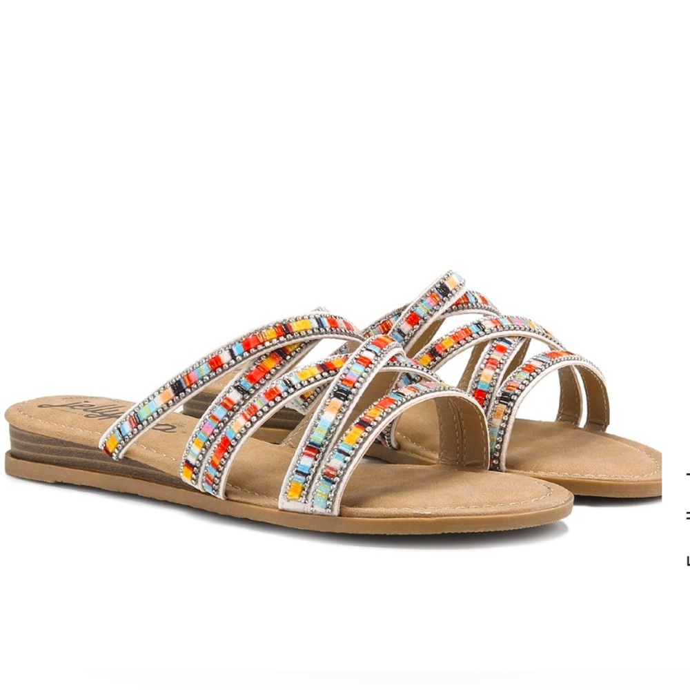 Pop Women Slip on Sandals Size 10